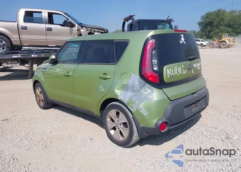 2015 Kia Soul из США, поврежденный, VIN KNDJN2A26F7751640